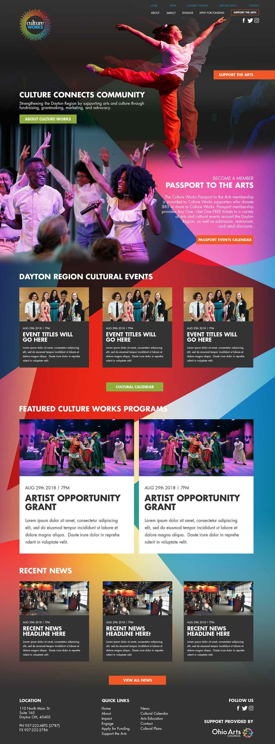 culture works website