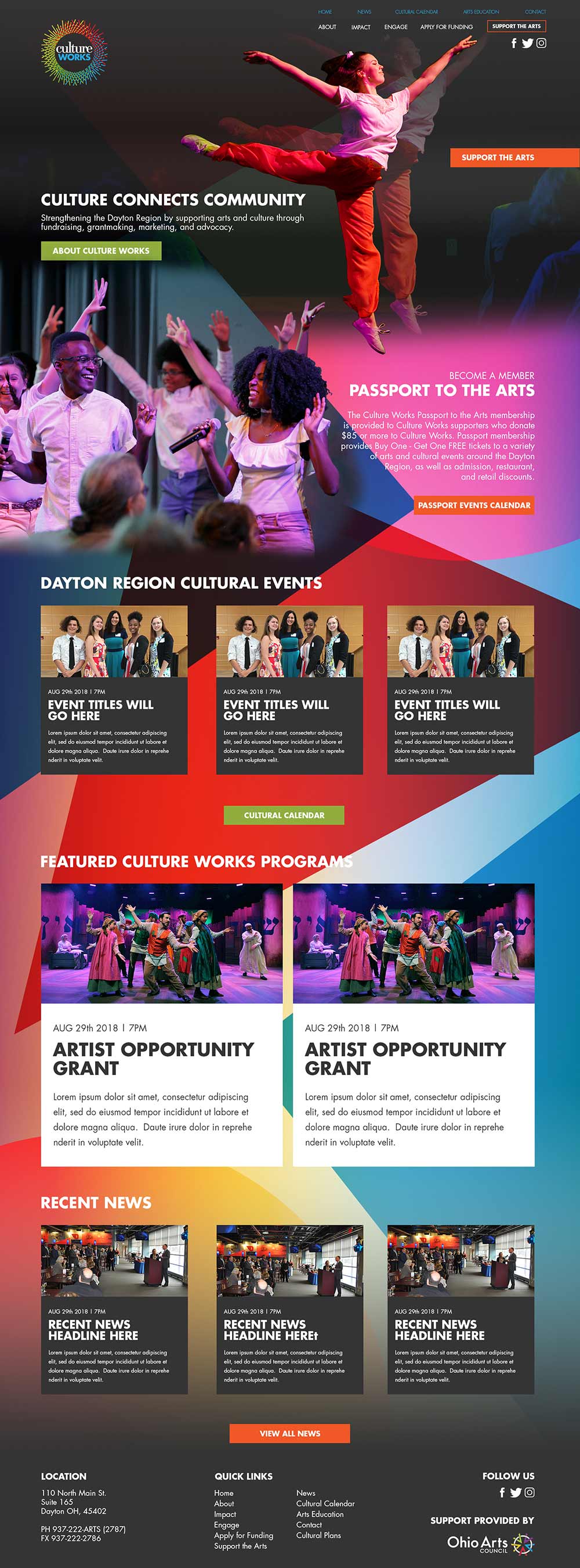 culture works website