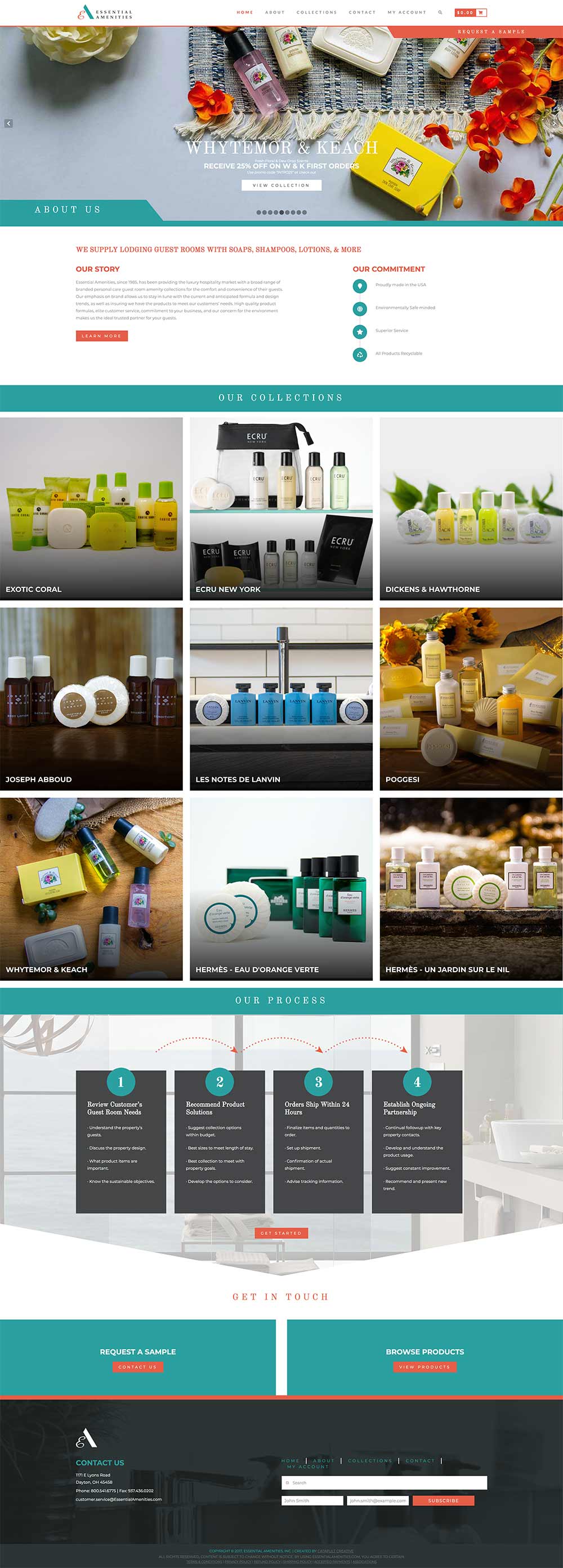 essential amenities website