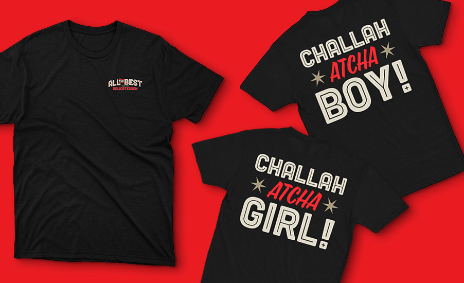 All The Best t-shirt graphic design