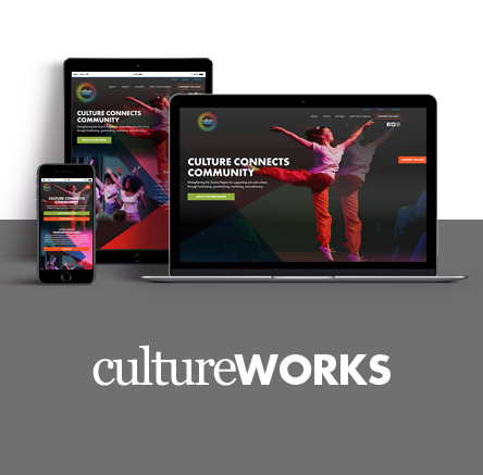 Culture Works Arts and non-profit website development