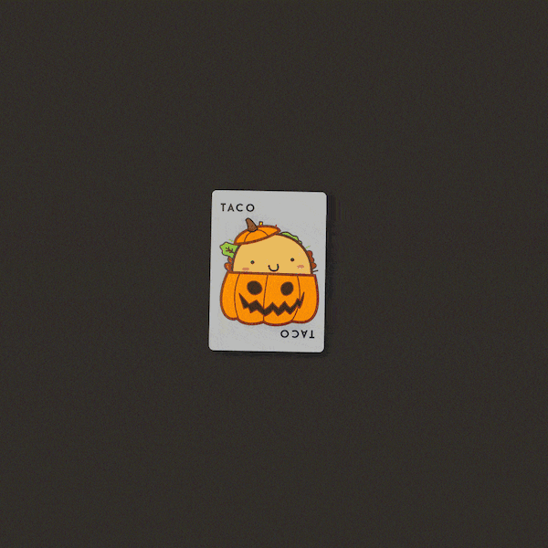Dolphin Hat Games Halloween social media gif animation
