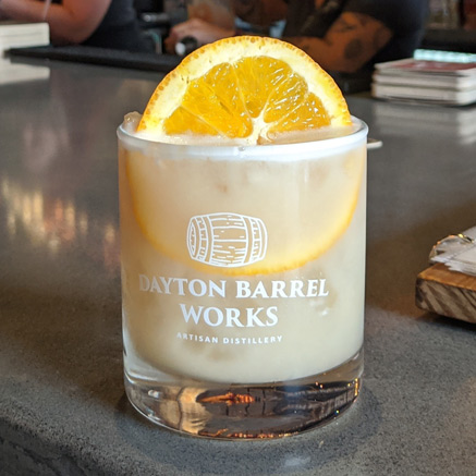 Dayton Barrel Works website design and package design