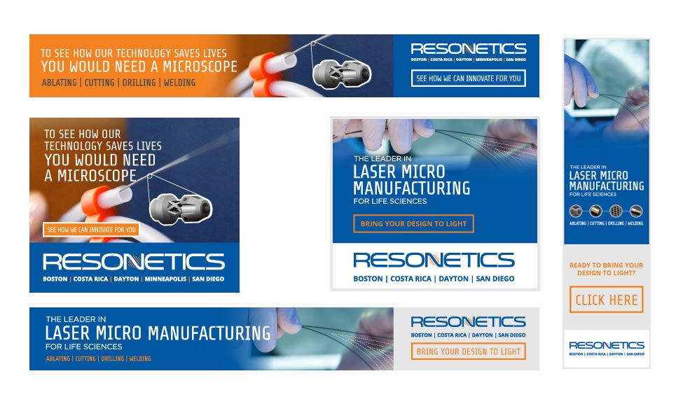 Resonetics branding