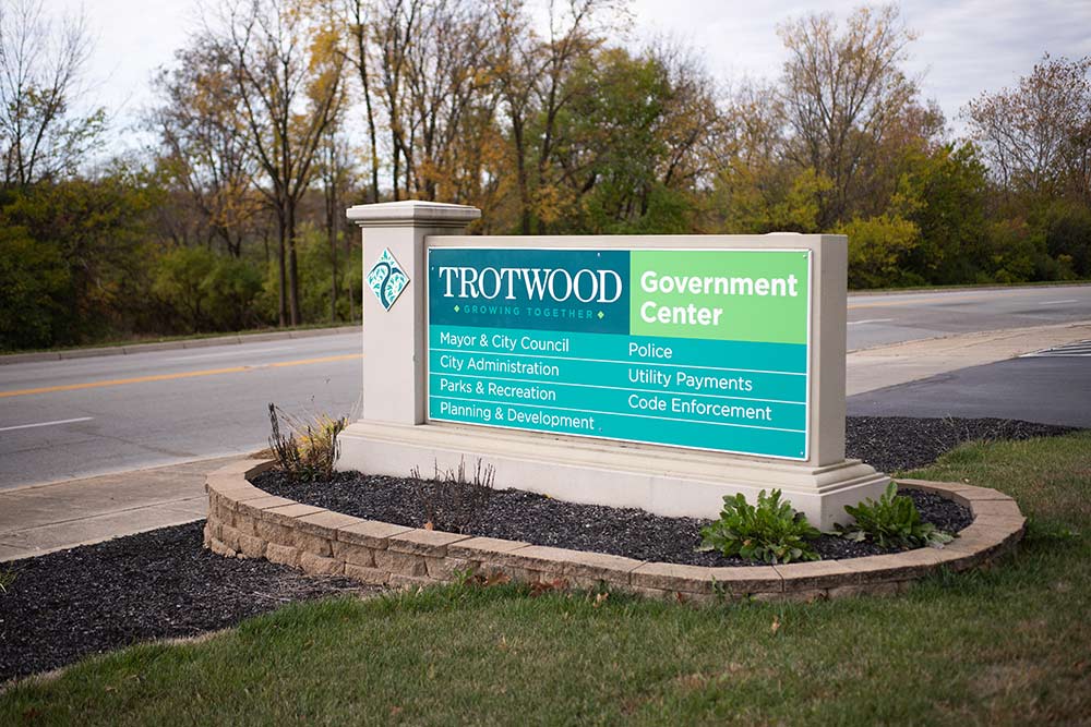 city of Trotwood branding