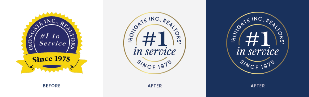 Irongate Realtors badges