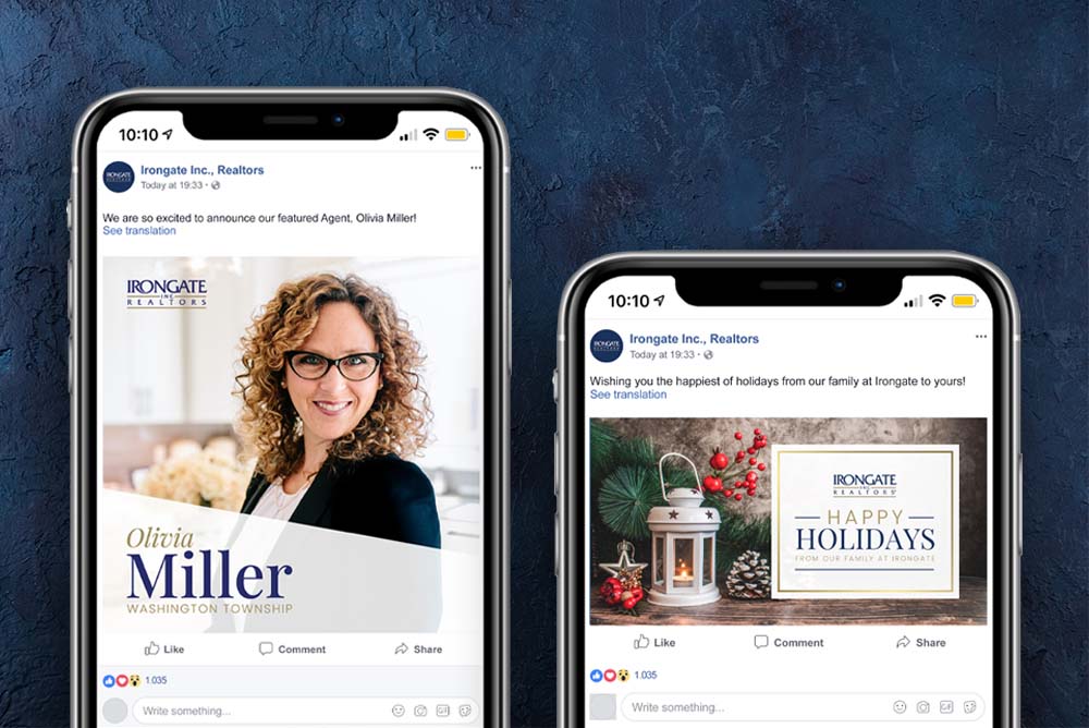 Irongate Realtors socials