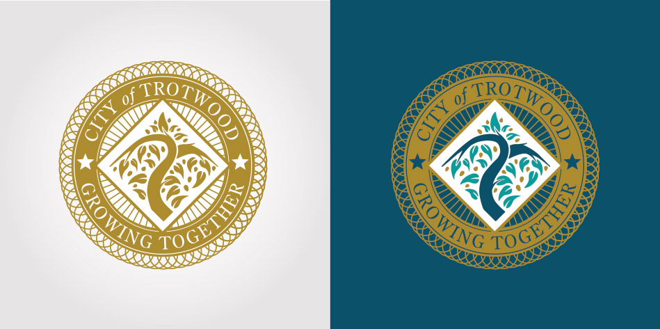 city of Trotwood branding