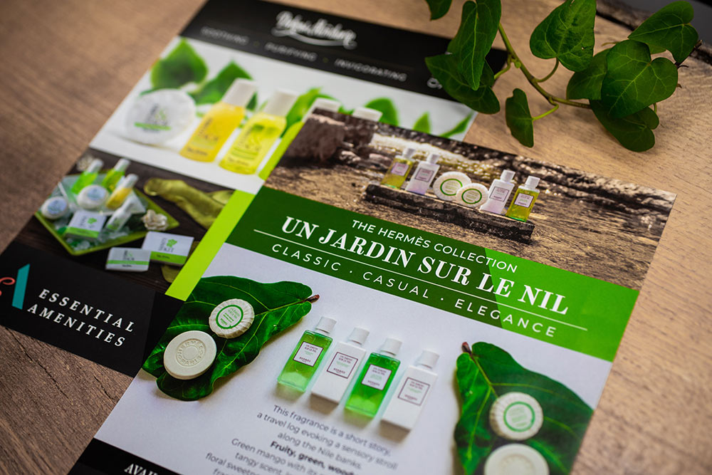 Essentials Amenities Branding