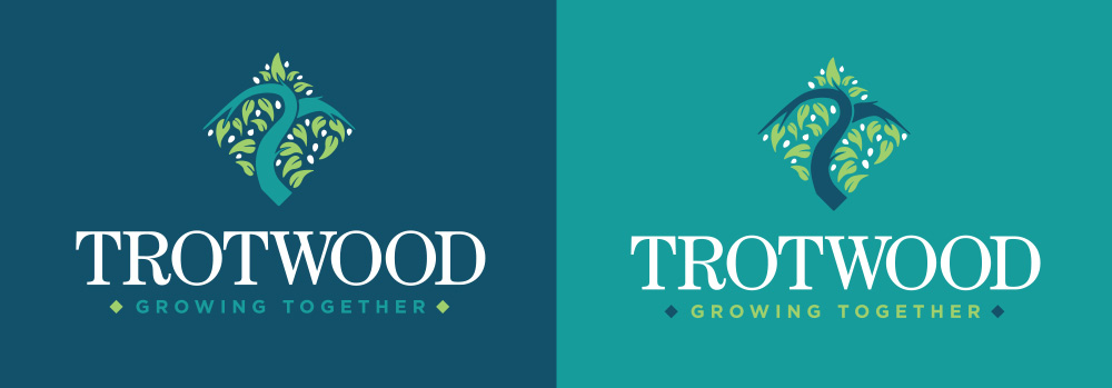 city of Trotwood branding